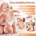 Baby Umbilical Hernia Belt Belly Button Abdominal Wrap for Hernia Baby Navel Band Newborn Umbilical Cord Cover Truss for Hernia Support Belt Medical Waist Binder (Medium) - Image 4